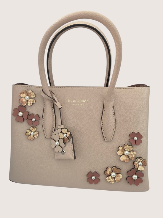 kate spade Handbags - kate spade New York Blush Floral Appliqué Leather Satchel